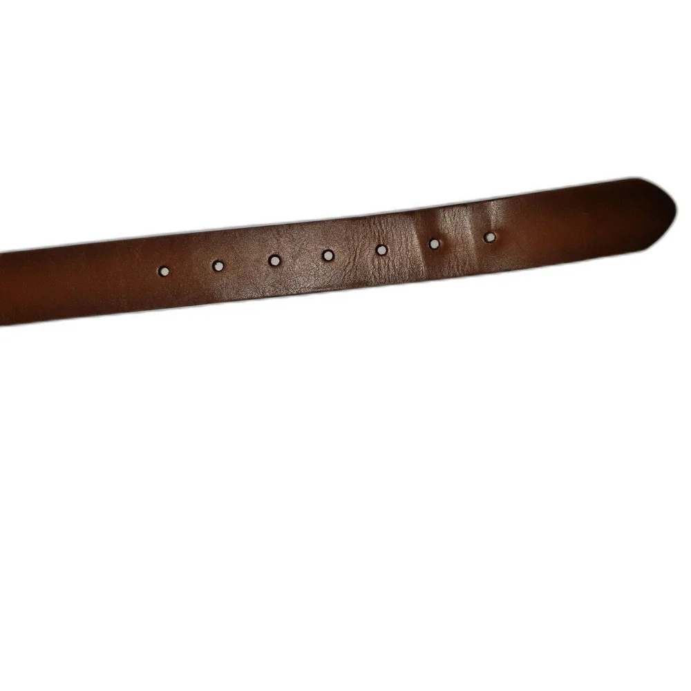 Tommy Hillfiger Immitation Brown Leather Belt Size Small